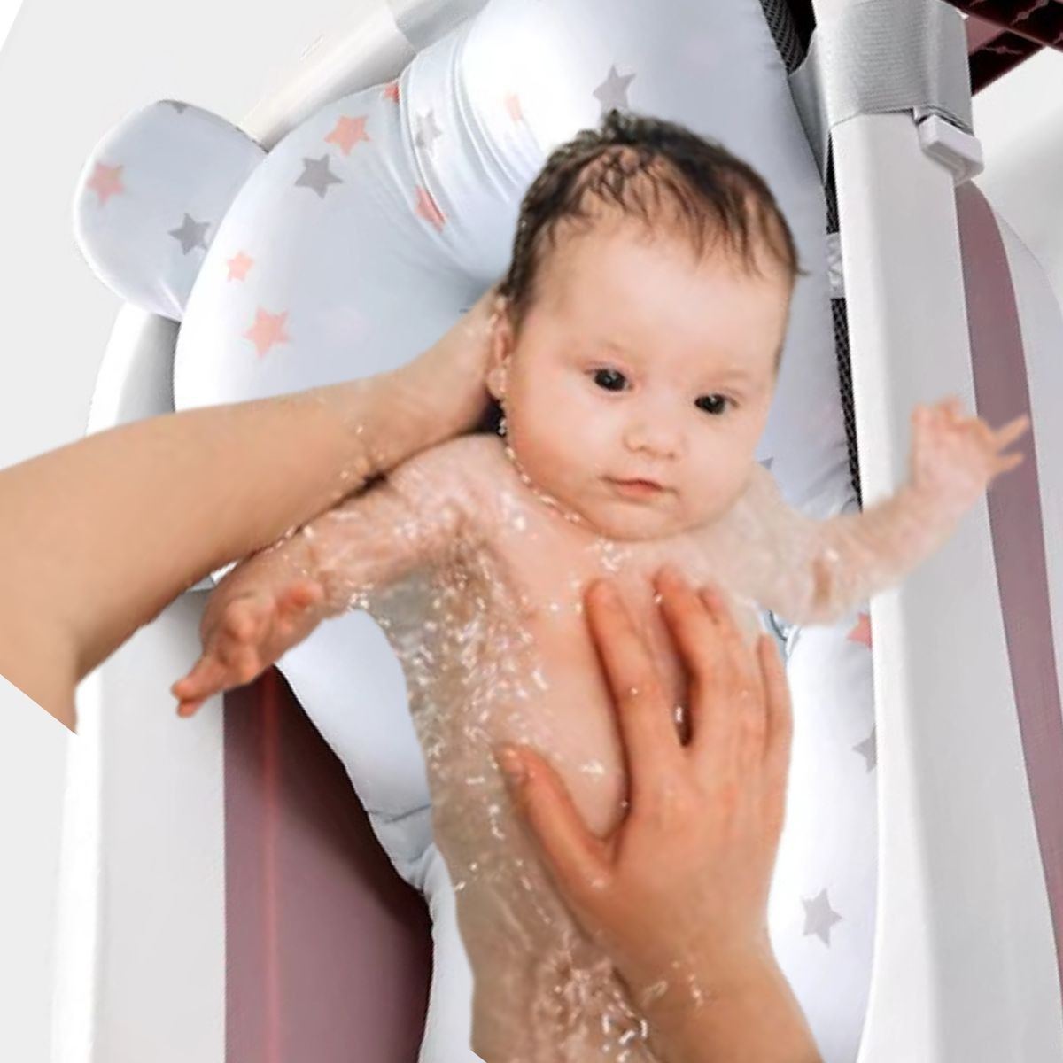ALMOHADILLA FLOTANTE SOPORTE BAÑERA SEGURO BEBE LAU - 7