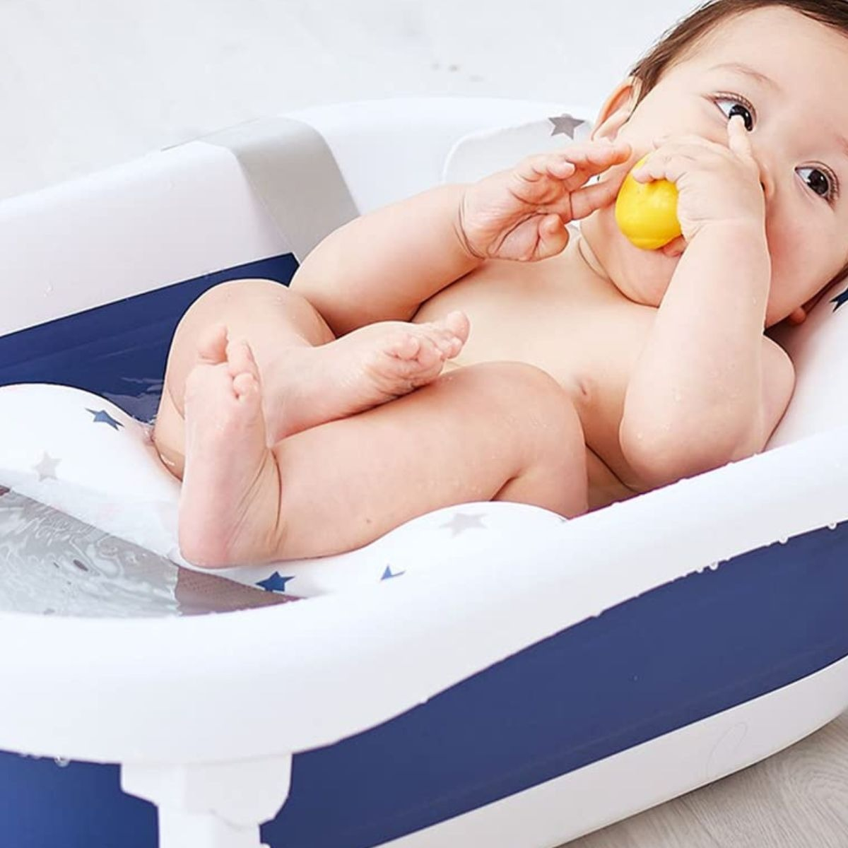 ALMOHADILLA FLOTANTE SOPORTE BAÑERA SEGURO BEBE LAU - 10