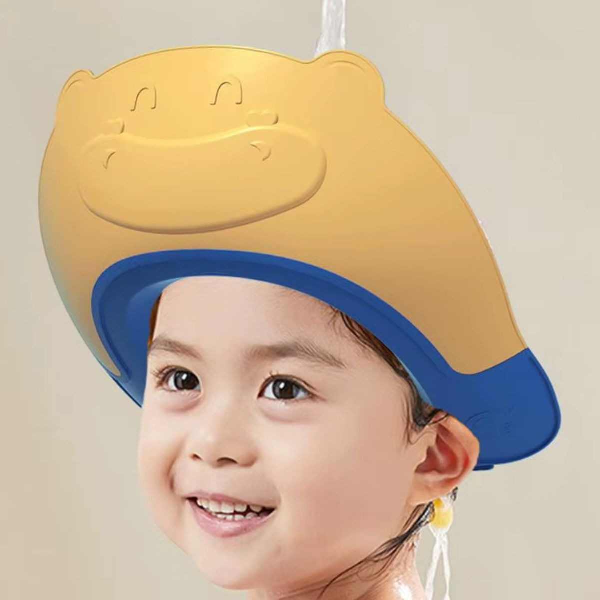 SET 3 VISERA GORRO DUCHA AJUSTABLE SUAVE BEBE LAU - 10