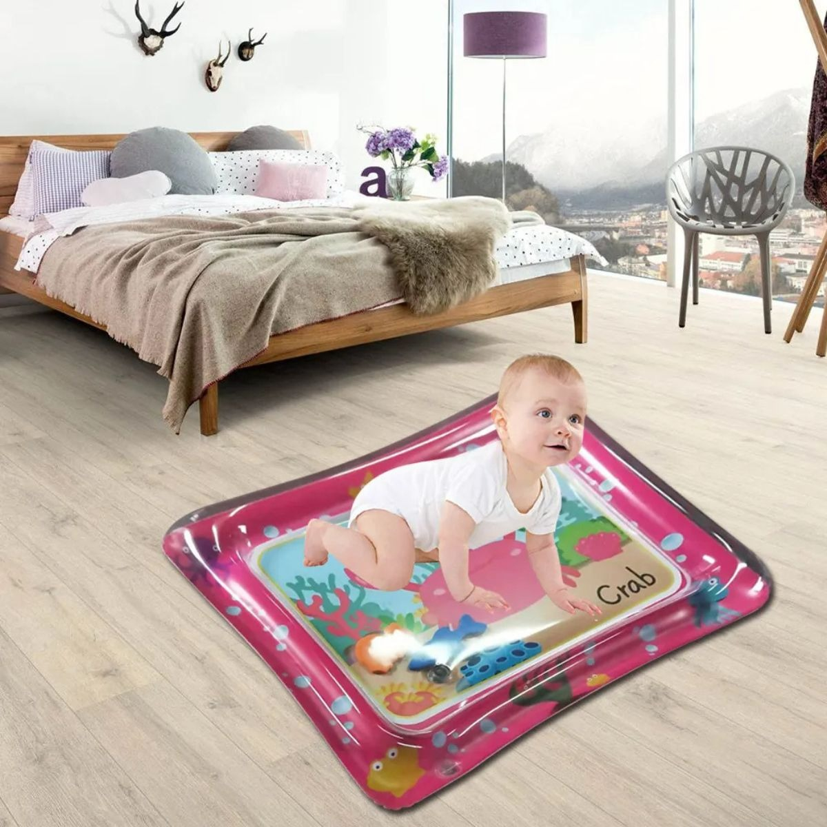 SET 2 TAPETE SENSORIAL DE AGUA ALFOMBRA INTERACTIVA LAU - 6