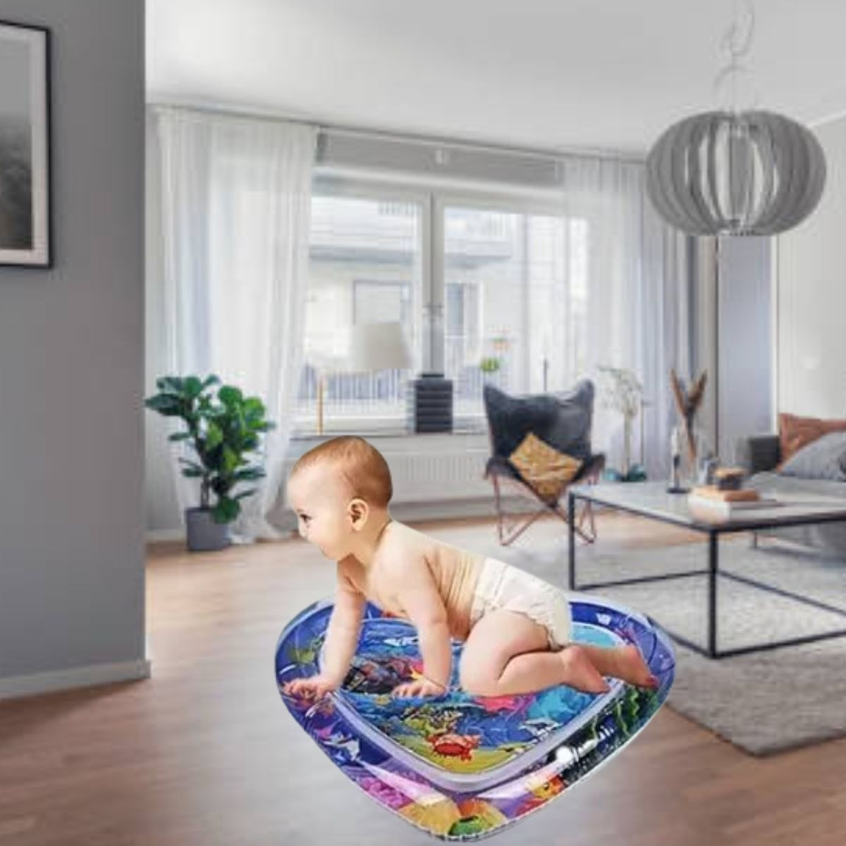 SET 2 TAPETE SENSORIAL DE AGUA ALFOMBRA INTERACTIVA LAU - 10