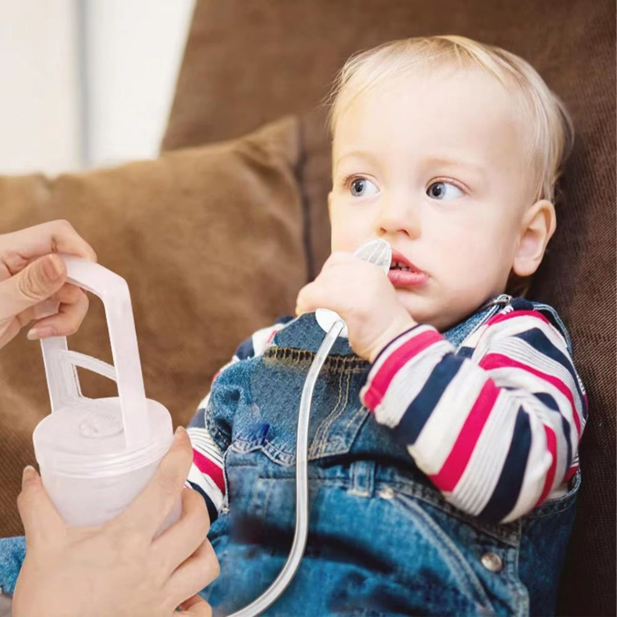 ASPIRADOR NASAL MANUAL SUAVE HIGIEBE BEBE LAU - 7