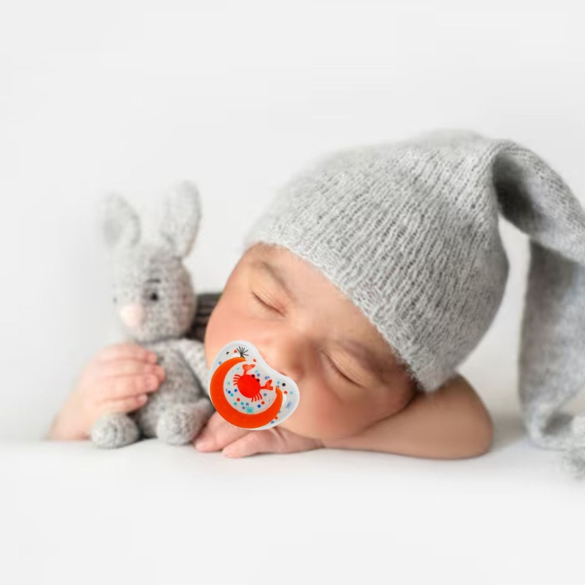 SET 6 CHUPETE ANATOMICO 0-6 M SEGURO COMODO BEBE LAU - 3