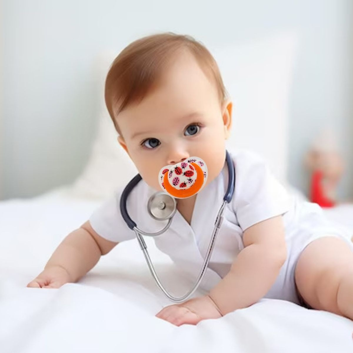SET 6 CHUPETE ANATOMICO 0-6 M SEGURO COMODO BEBE LAU - 4