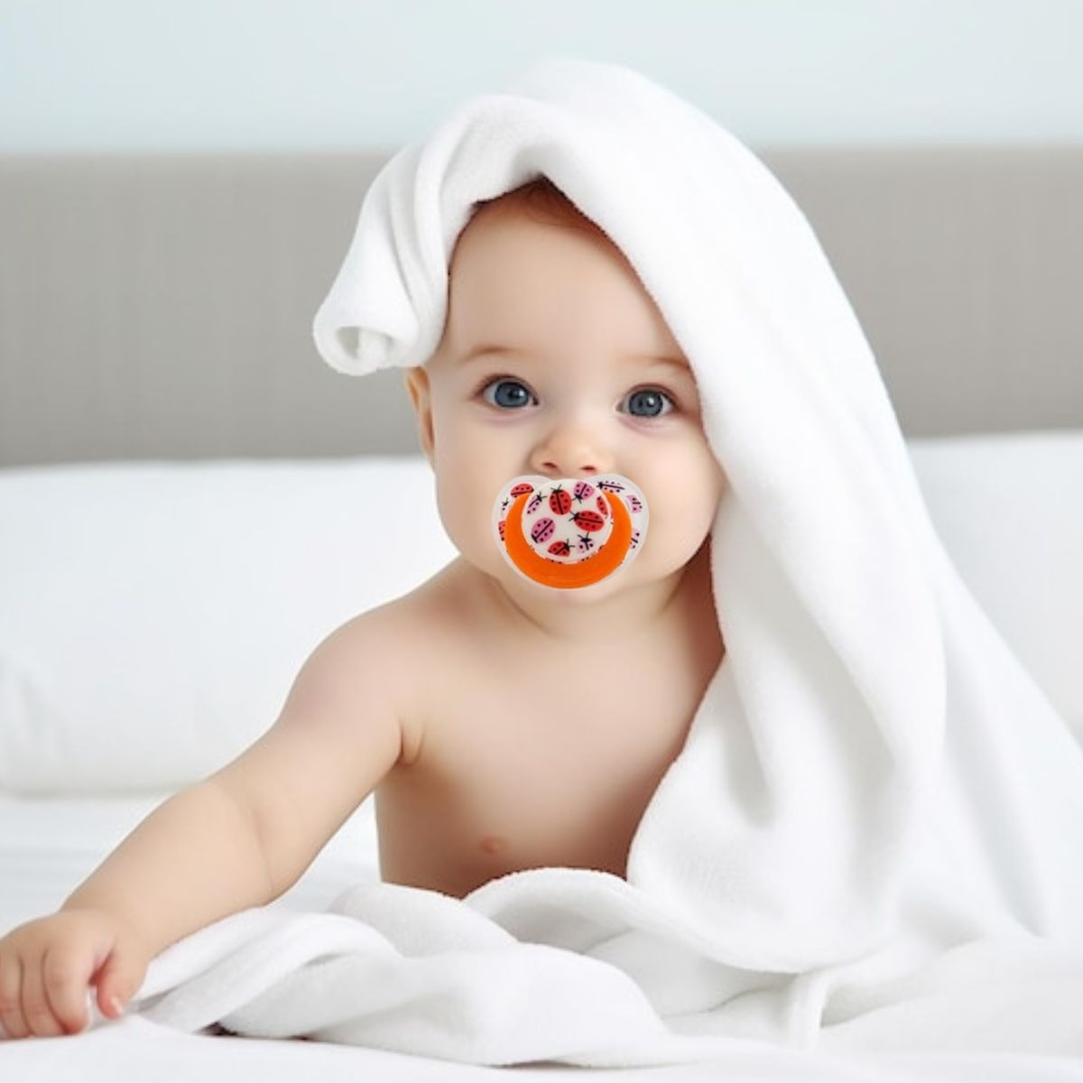 SET 6 CHUPETE ANATOMICO 0-6 M SEGURO COMODO BEBE LAU - 6