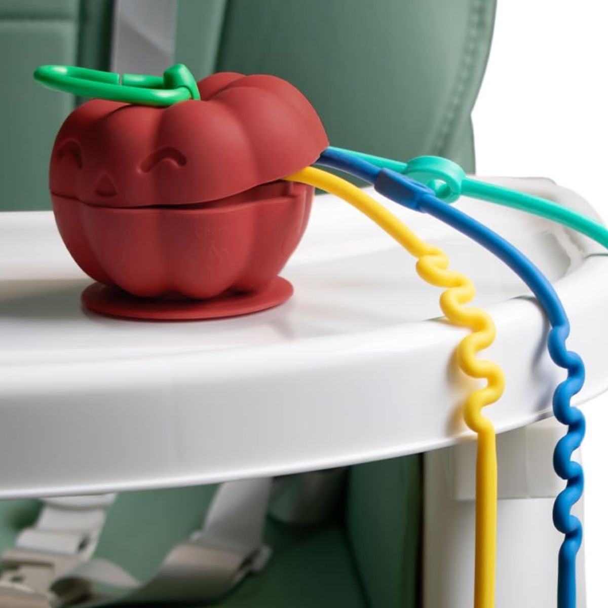 SUJETADOR JUGUETES CON SOPORTE CORREA SILICONA BEBE LAU - 5