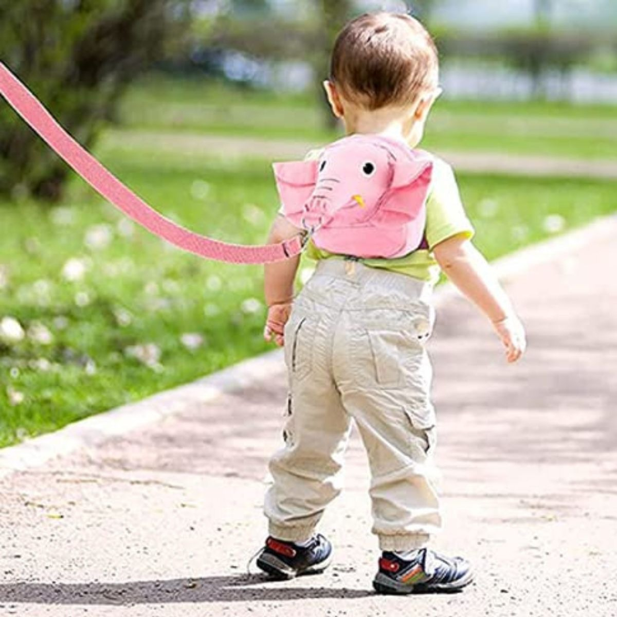MOCHILA PARA BEBES FORMA ELEFANTE CON ARNES PASEO LAU - 3