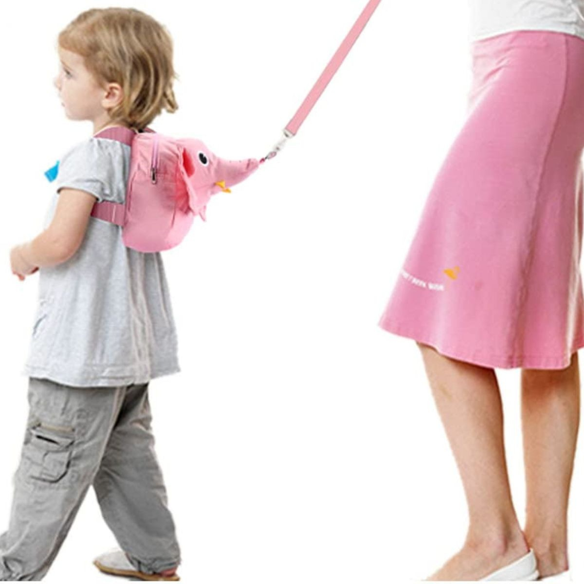 MOCHILA PARA BEBES FORMA ELEFANTE CON ARNES PASEO LAU - 4