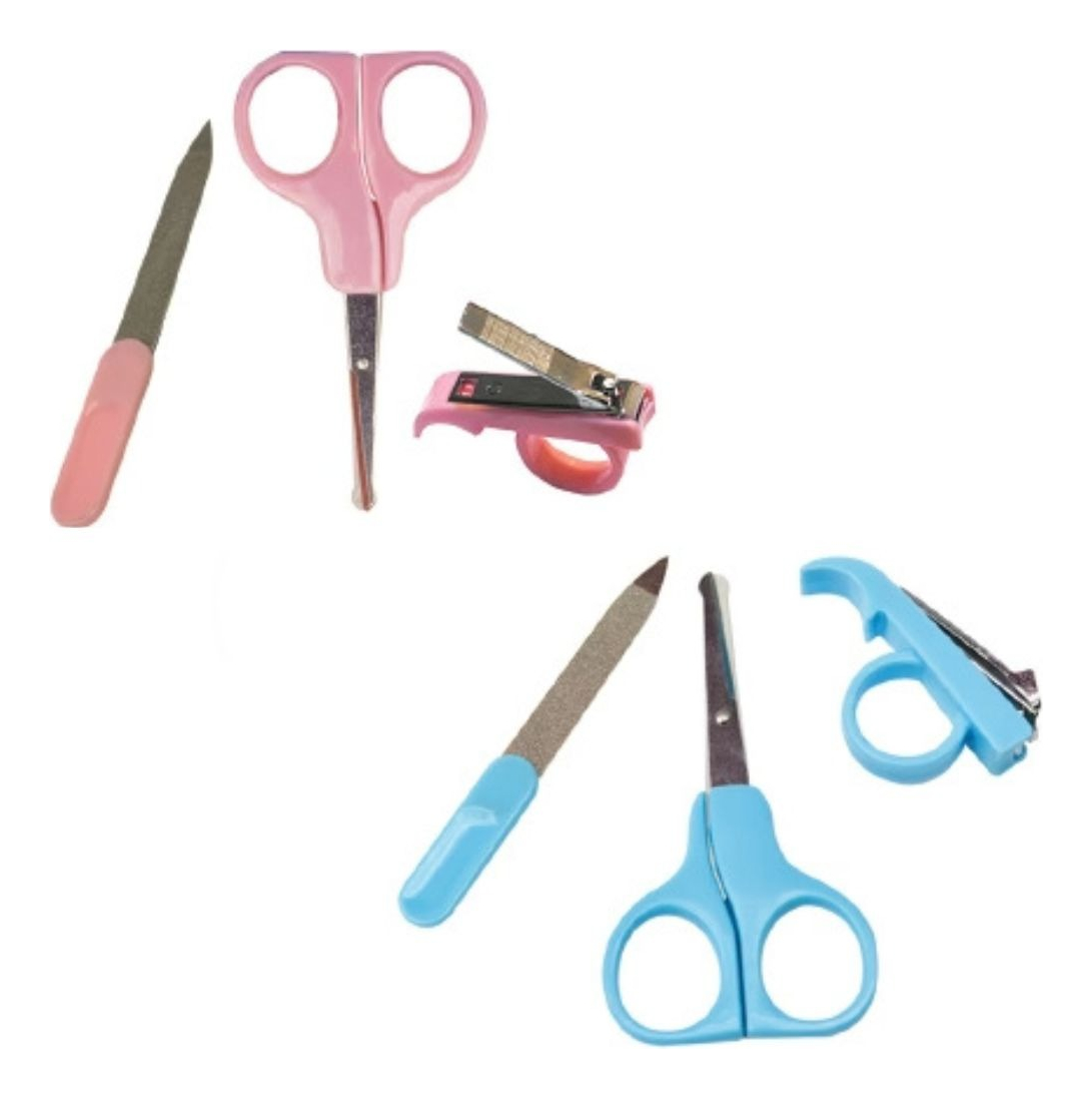 6 KITS DE CUIDADO DE UÑAS PARA BEBE 3 PIEZAS ERGONOMICO LAU - 6
