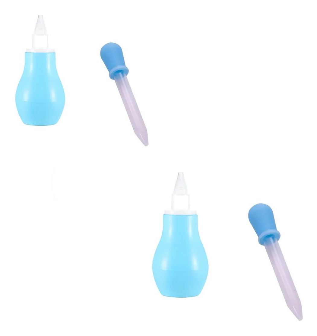 SET 6 ASPIRADOR NASAL MANUAL REUTILIZABLE SUAVE BEBE LAU - 7