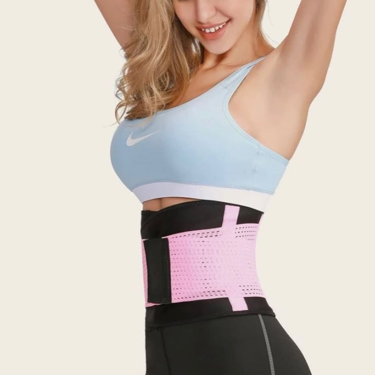 SET 2 FAJAS MOLDEADORA REDUCTOR CINTURA HOMBRES MUJERES LAU - 9