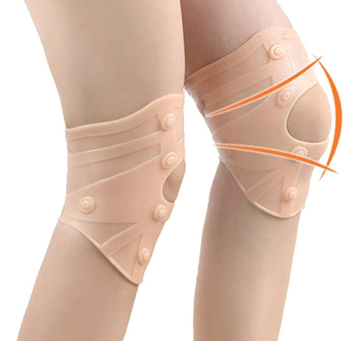 SET 3 RODILLERAS DE COMPRESION ANTIDESLIZANTE EJERCICIO LAU - 6