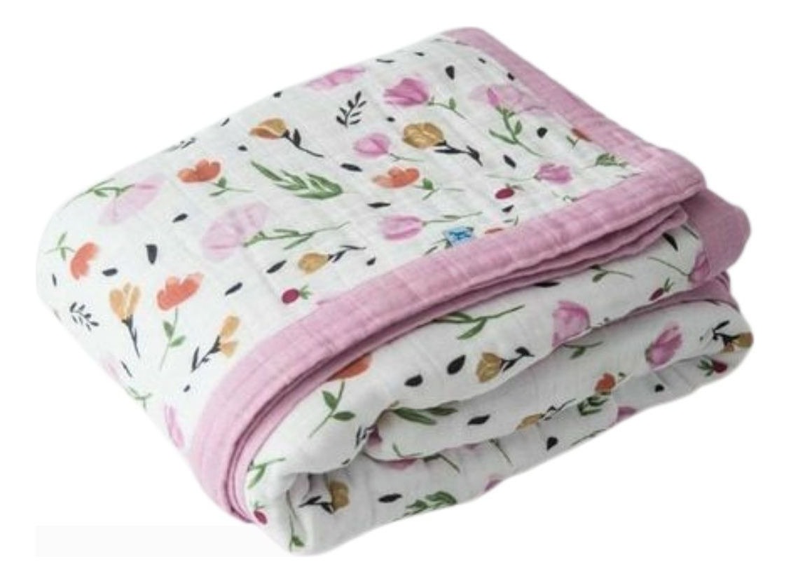 MANTA DE APEGO MUSELINA SUAVE LIGERA PARA BEBE LAU - 1
