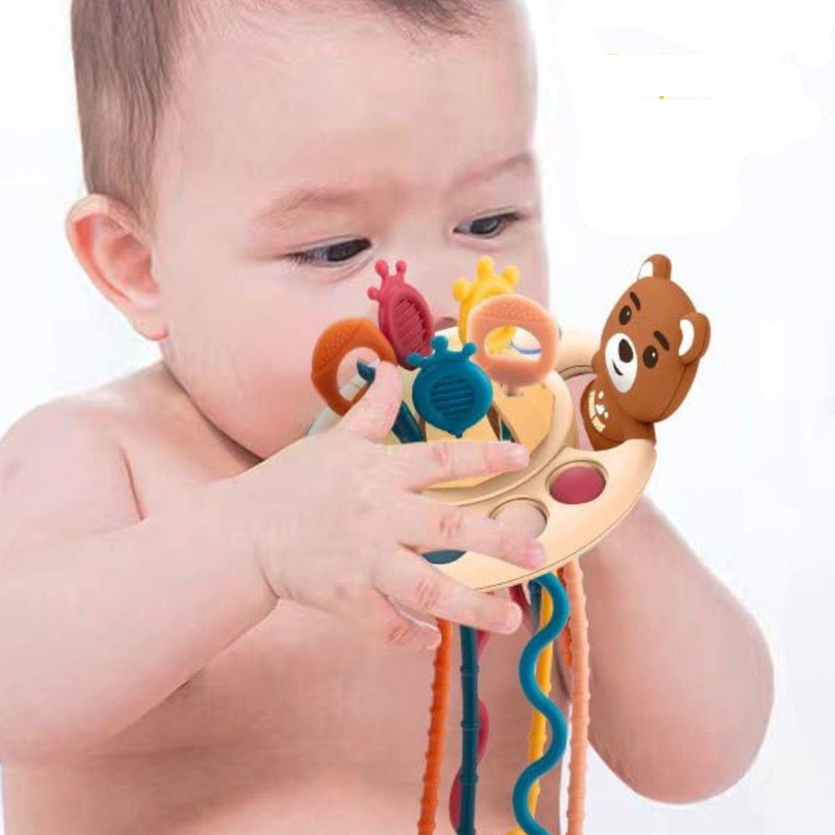 JUGUETE SENSORIAL MONTESSORI 4EN1 MULTIUSO PARA BEBE LAU - 3