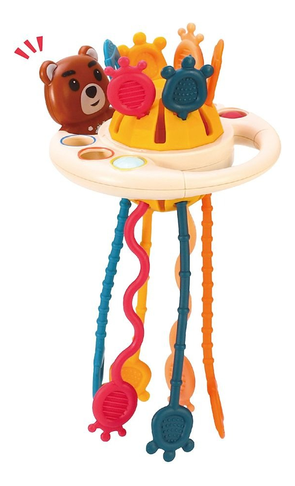 JUGUETE SENSORIAL MONTESSORI 4EN1 MULTIUSO PARA BEBE LAU - 5