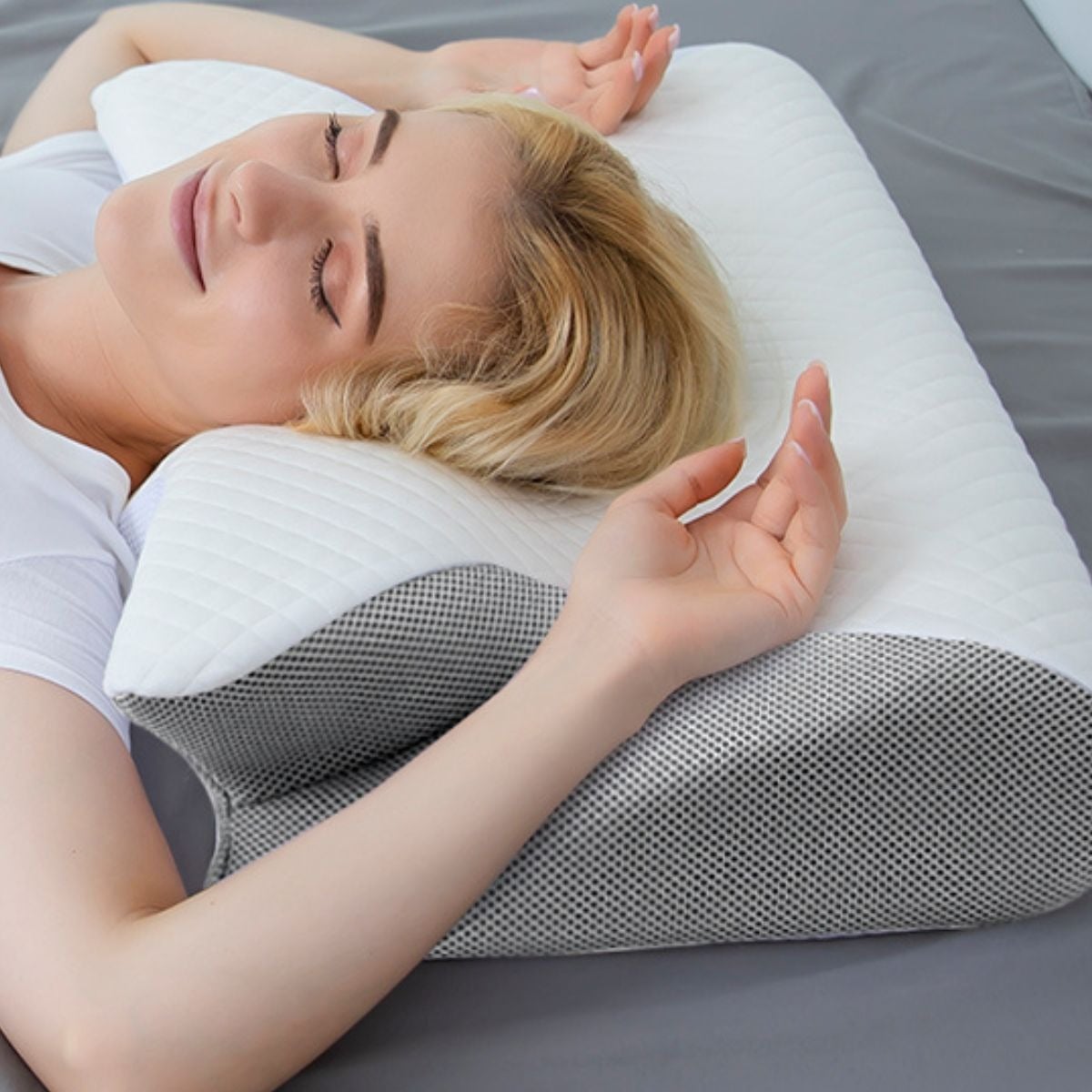 ALMOHADA ORTOPEDICA PARA CERVICAL ERGONOMICA LAU - 3