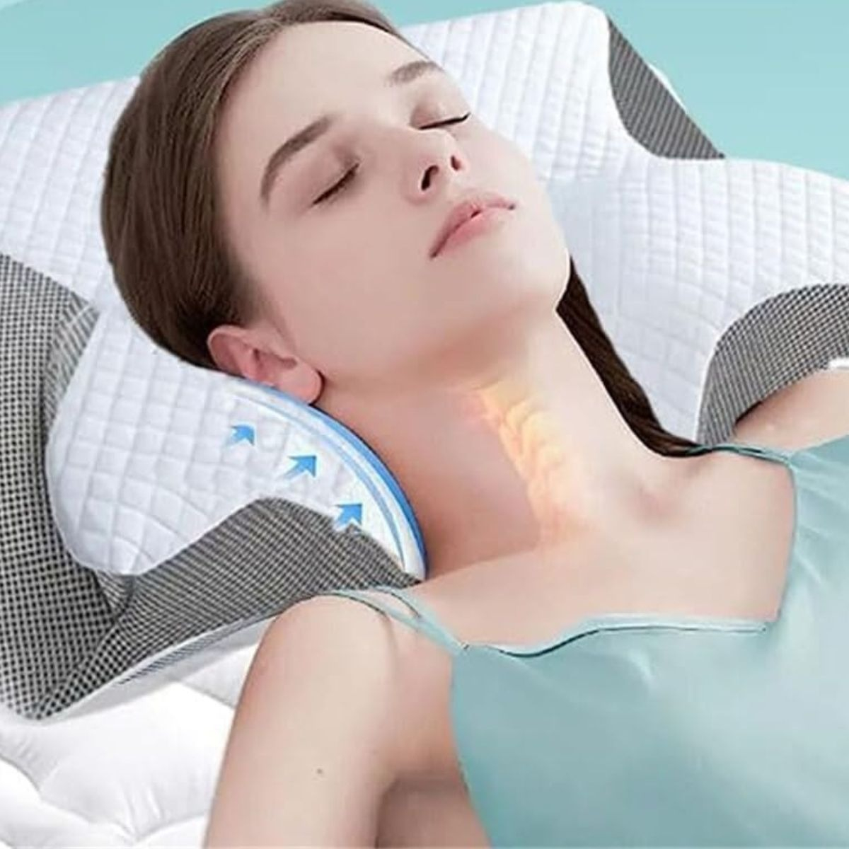 ALMOHADA ORTOPEDICA PARA CERVICAL ERGONOMICA LAU - 10