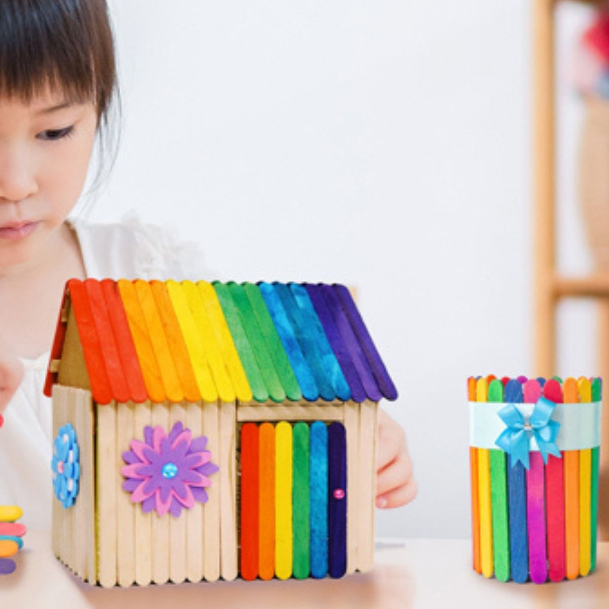 SET 8 PACK PALETAS DE COLORES DEPILACION ACTIVIDADES LAU - 3