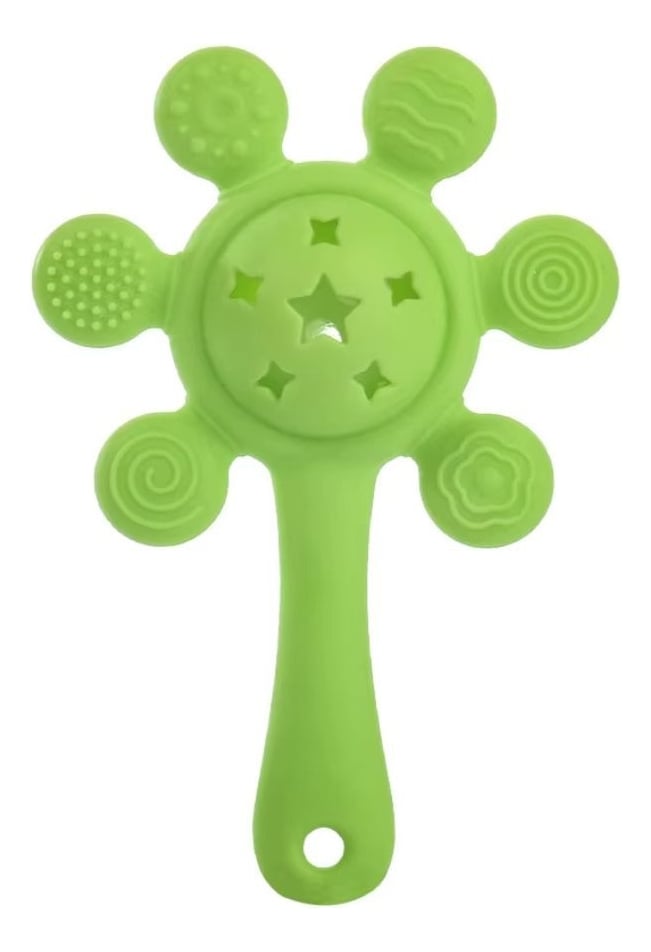 SET 3 MORDEDORES 2EN1 MULTITEXTURA SENSORIAL BEBE LAU - 1