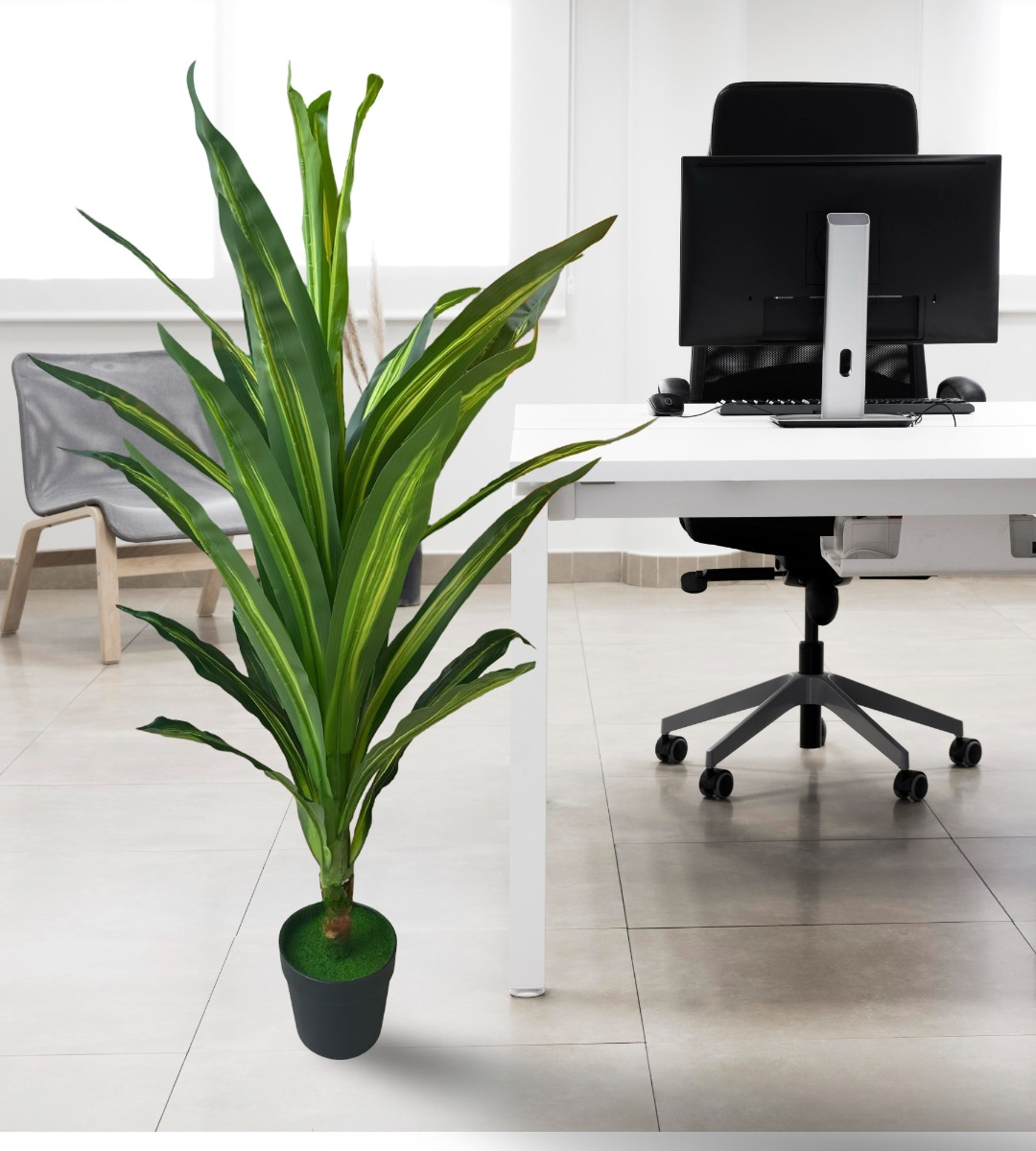 PLANTA DECORATIVA ARTIFICIAL REALISTA TEXTURA SUAVE JHN - 5