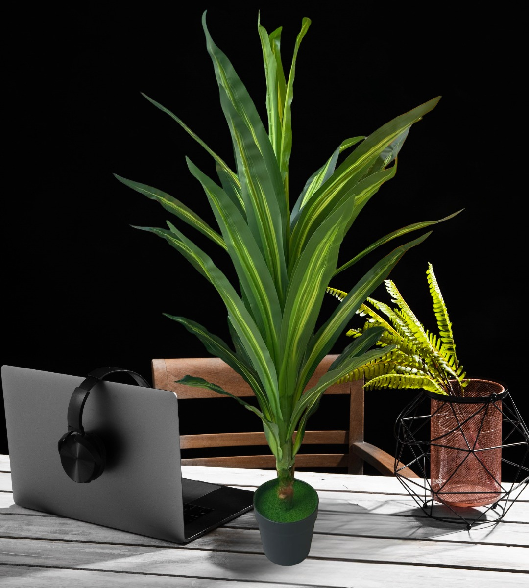 PLANTA DECORATIVA ARTIFICIAL REALISTA TEXTURA SUAVE JHN - 8