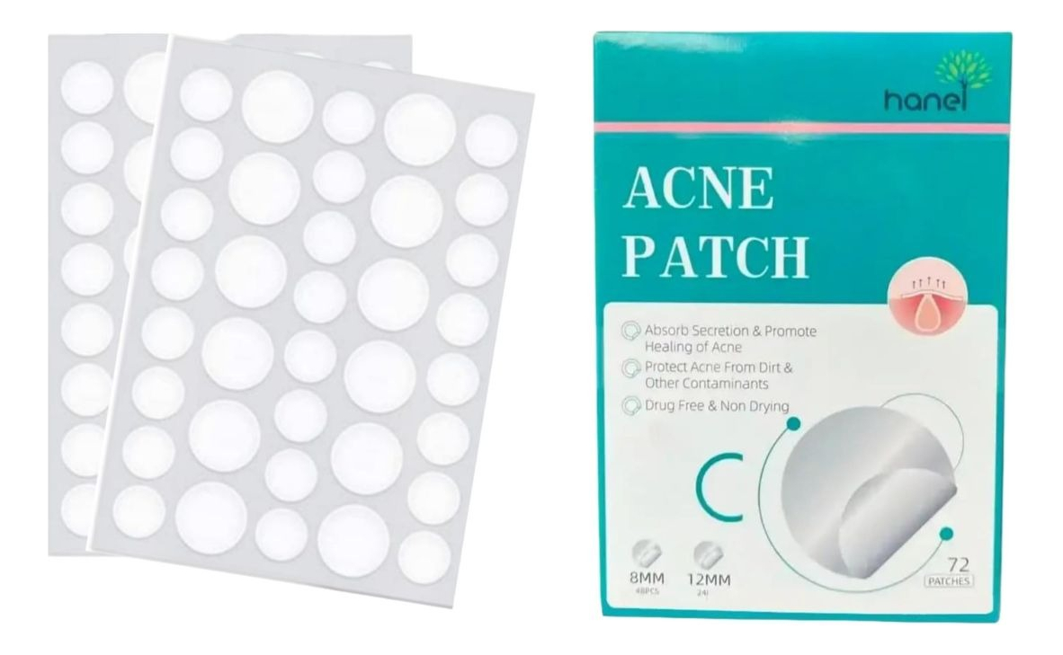 SET 6 PARCHES INVISIBLE ANTIACNE GRANITOS ESPINILLA LAU - 1
