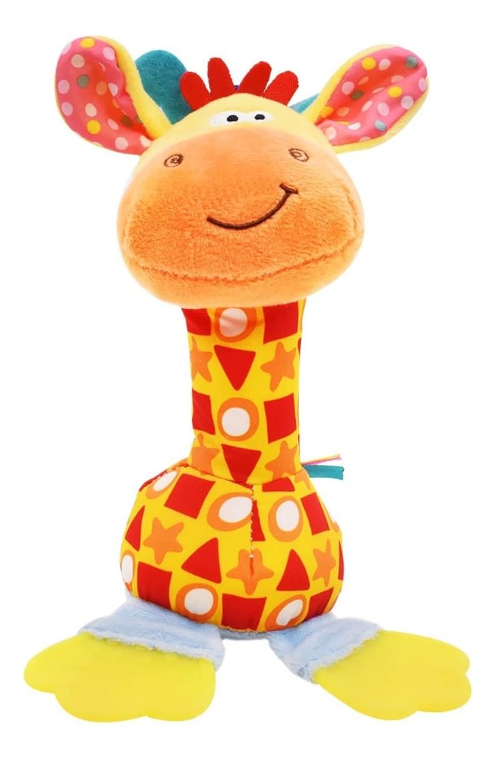 SET 2 SONAJEROS PELUCHE BABY ESTIMULA SENSORIAL LAU - 1