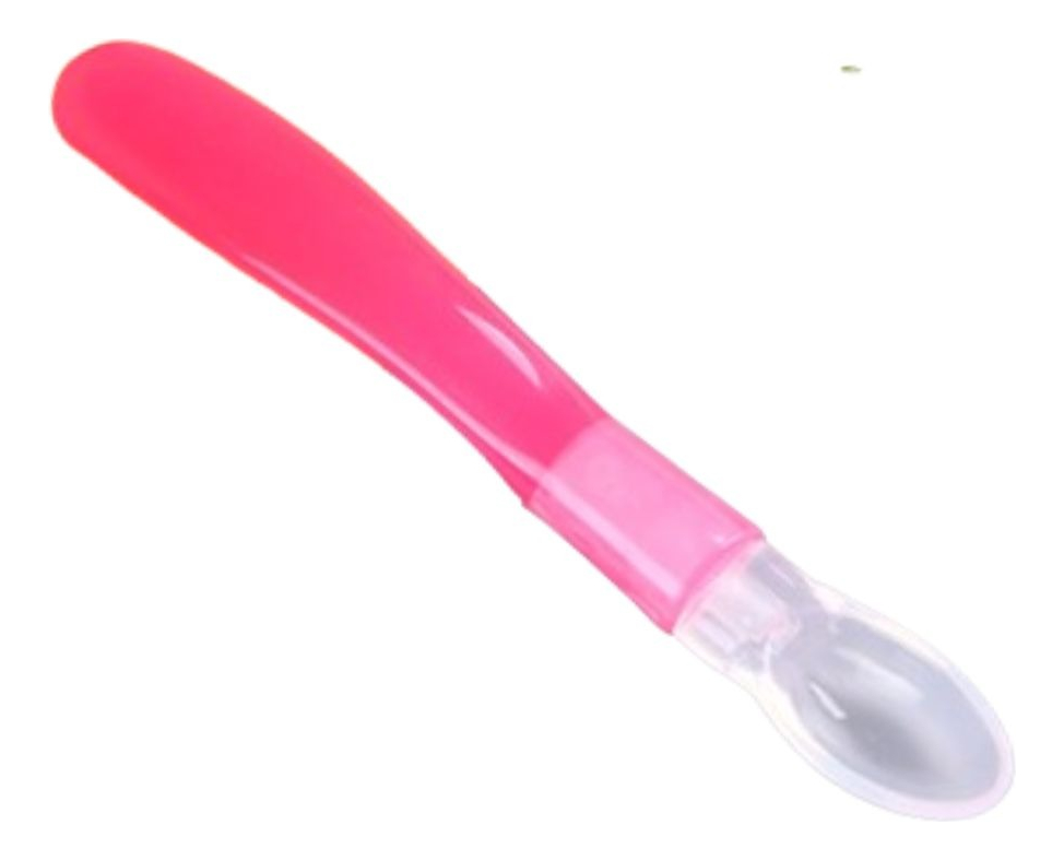 SET 8 CUCHARAS ERGONOMICAS SILICONA FLEXIBLE BEBE LAU - 1