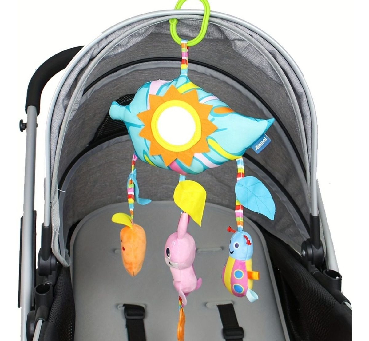 SONAJERO COLGANTE JUGUETE ESTIMULACION SENSORIAL BEBE LAU - 2