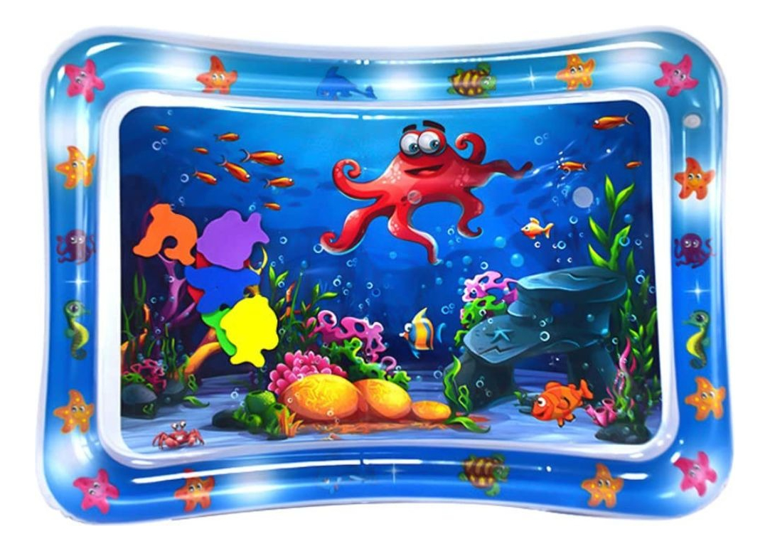 SET 2 ALFOMBRAS DE AGUA JUGUETE SENSORIAL BEBE LAU - 1