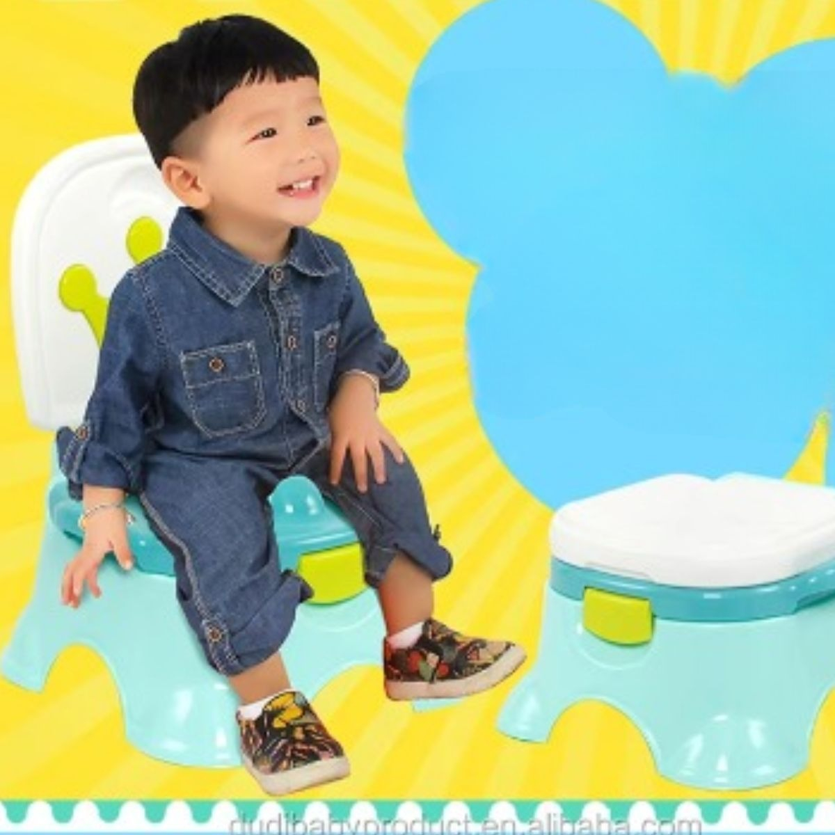 PELELA INODORO MULTIFUNCIONAL PORTATIL ENTRENADORA BEBE LAU - 3
