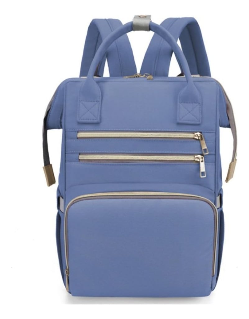MOCHILA PAÑALERA INFANTIL MULTIUSOS VIAJE MAMA BEBE LAU - 1