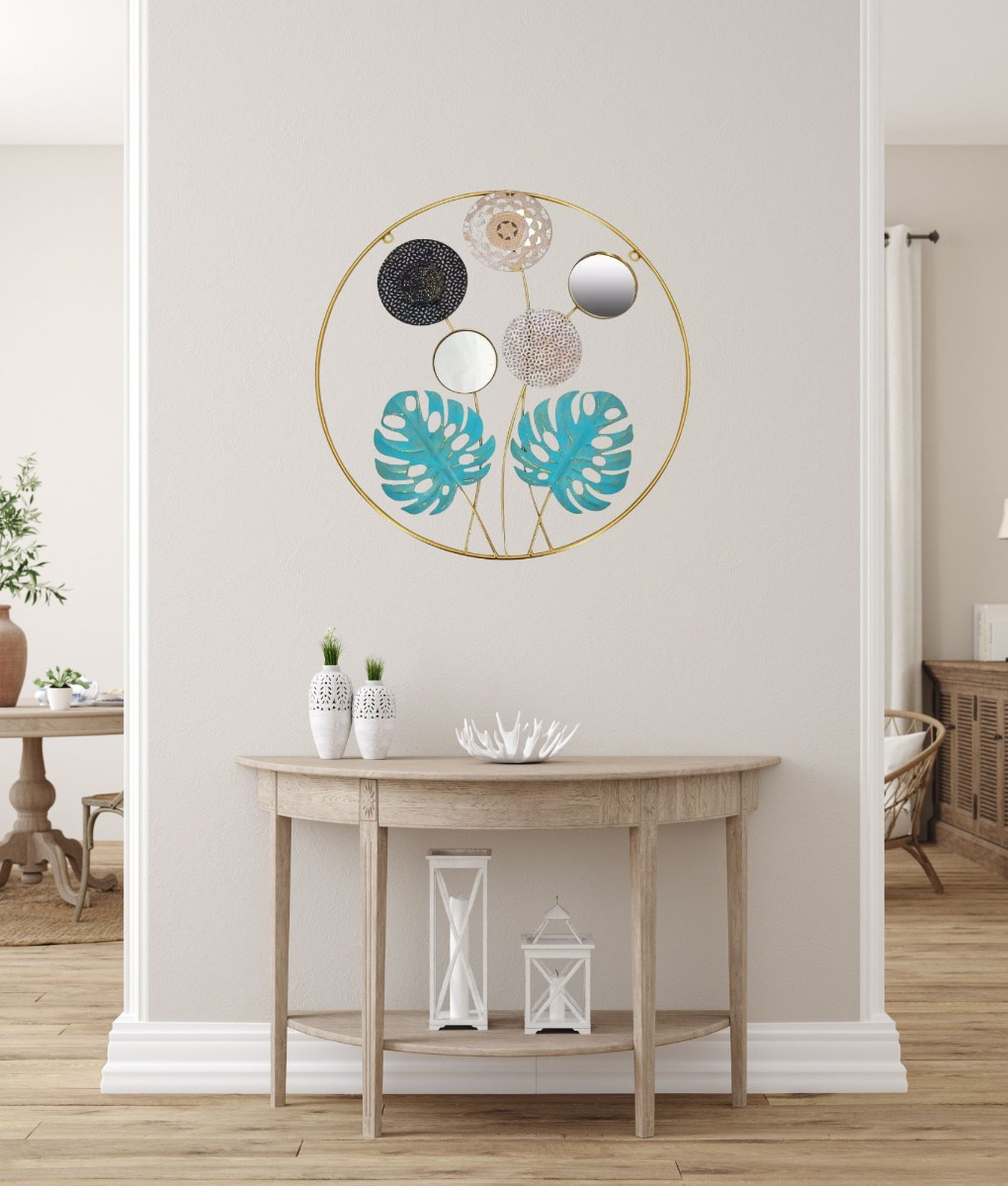CUADRO DECORATIVO PARED ESCULTURA ADORNO FLORES CREATIVO JHN - 2
