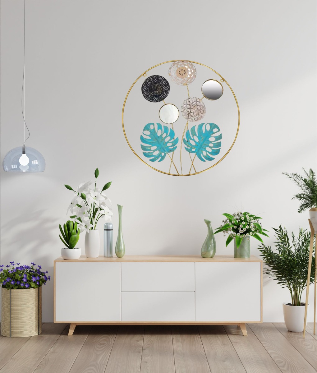 CUADRO DECORATIVO PARED ESCULTURA ADORNO FLORES CREATIVO JHN - 7