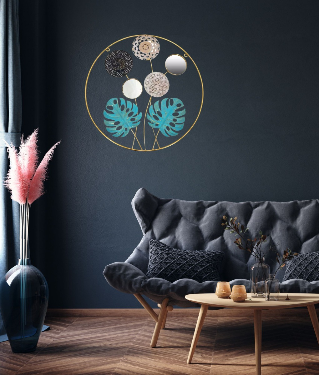 CUADRO DECORATIVO PARED ESCULTURA ADORNO FLORES CREATIVO JHN - 9