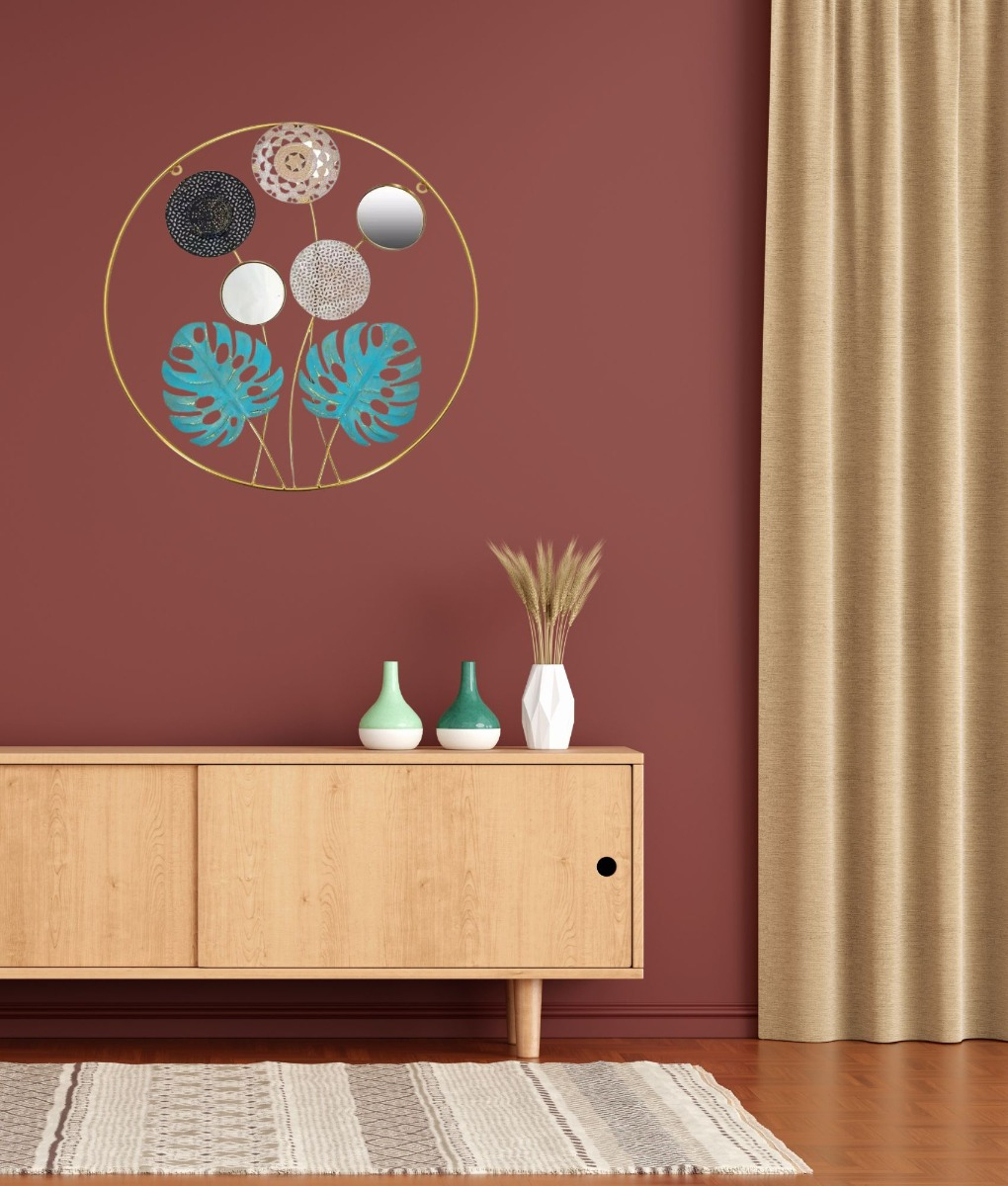 CUADRO DECORATIVO PARED ESCULTURA ADORNO FLORES CREATIVO JHN - 10