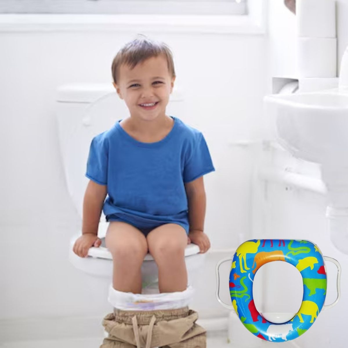 ADAPTADOR TAPA WC PARA NIÑOS REDUCTOR PARA NIÑOS LAU - 3