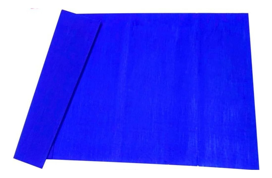 SET 2 PACK PAPEL CREPE PLIEGUE X10 PZAS DECORA ESCOLAR LAU - 2