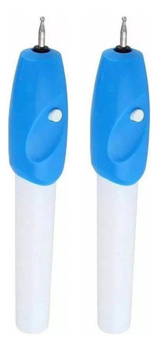 SET 4 LAPIZ GRABADOR PORTATIL PARA METAL VIDRIO PLASTICO LAU - 5
