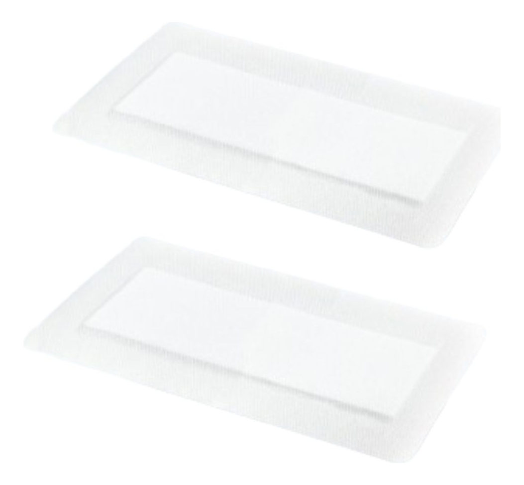 PARCHE CURA GASA ADHESIVA ESTERIL HERIDA SUTURA 30CMX10CM LA - 6