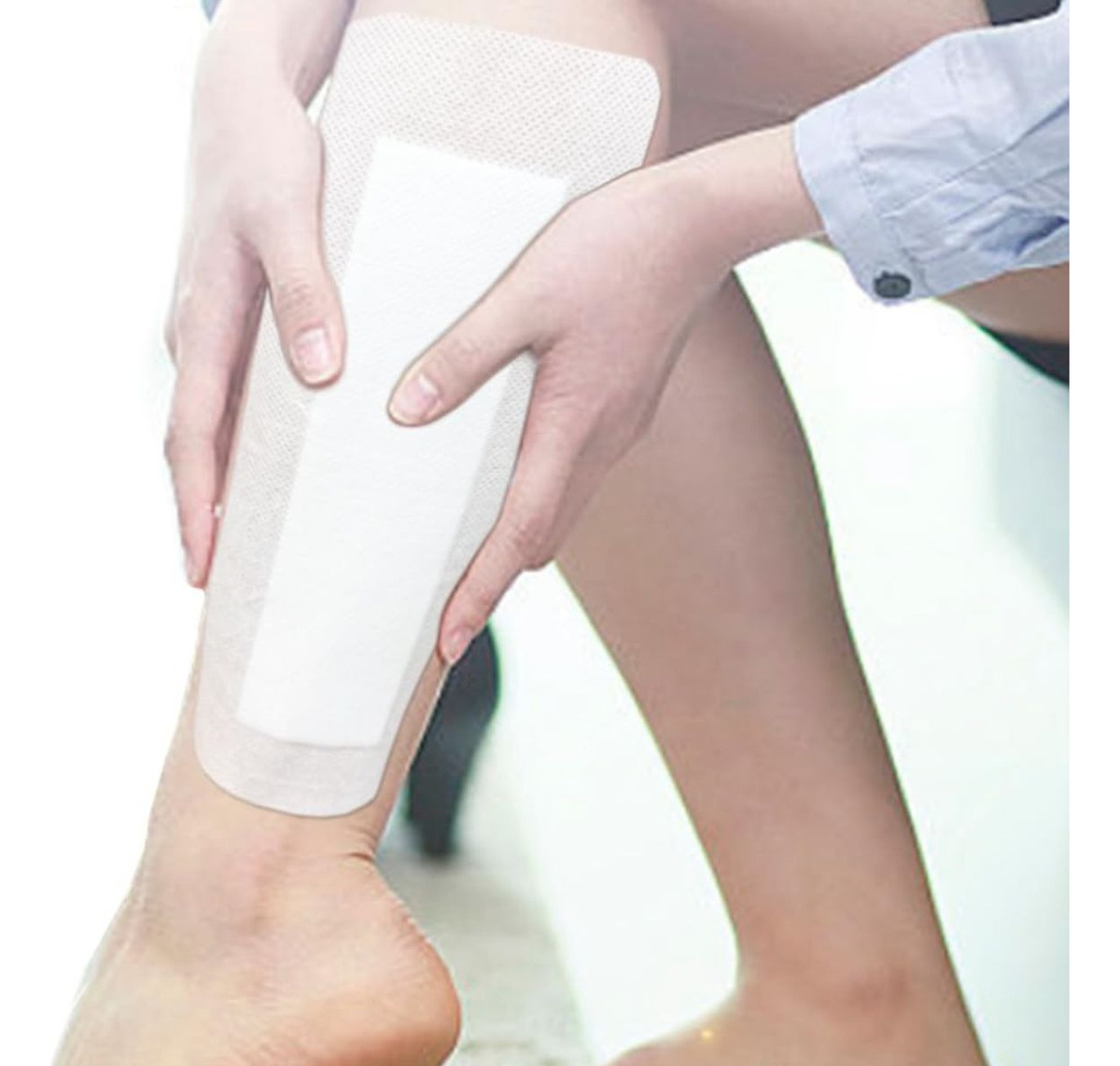 PARCHE CURA GASA ADHESIVA ESTERIL HERIDA SUTURA 30CMX10CM LA - 10