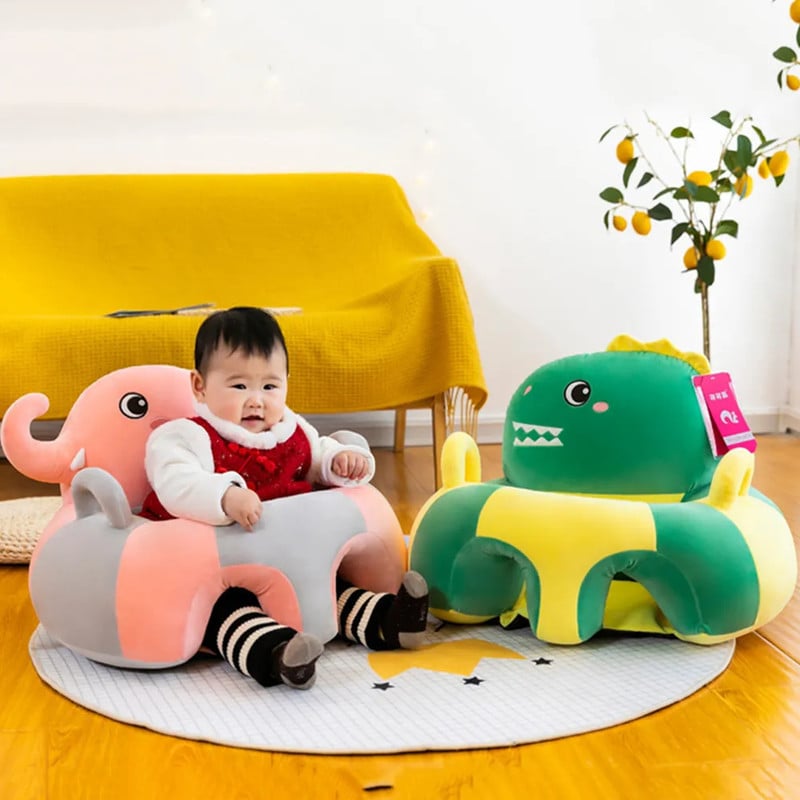 SILLA DE APRENDIZAJE ASIENTO ANTICAIDA FELPA INFANTIL LAU - 4