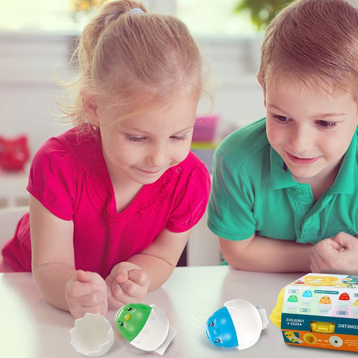 JUGUETE JUEGO DIDACTICO HUEVO SORPRESA NIÑOS BEBES LAU - 7