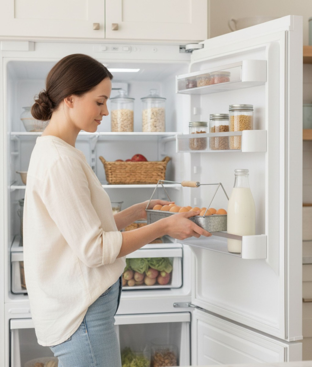 HUEVERA PORTA HUEVOS HOGAR BANDEJA ORGANIZADOR COCINA JHN - 7