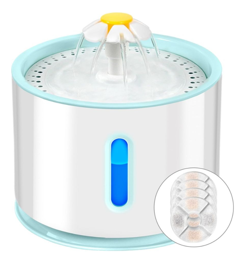 BEBEDERO DE AGUA FUENTE AUTOMATICA PARA MASCOTAS HOGAR LAU - 4
