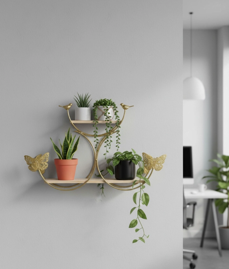 PORTA MACETAS MULTIFUNCIONAL SOPORTE DECORATIVO ADORNO JHN - 9