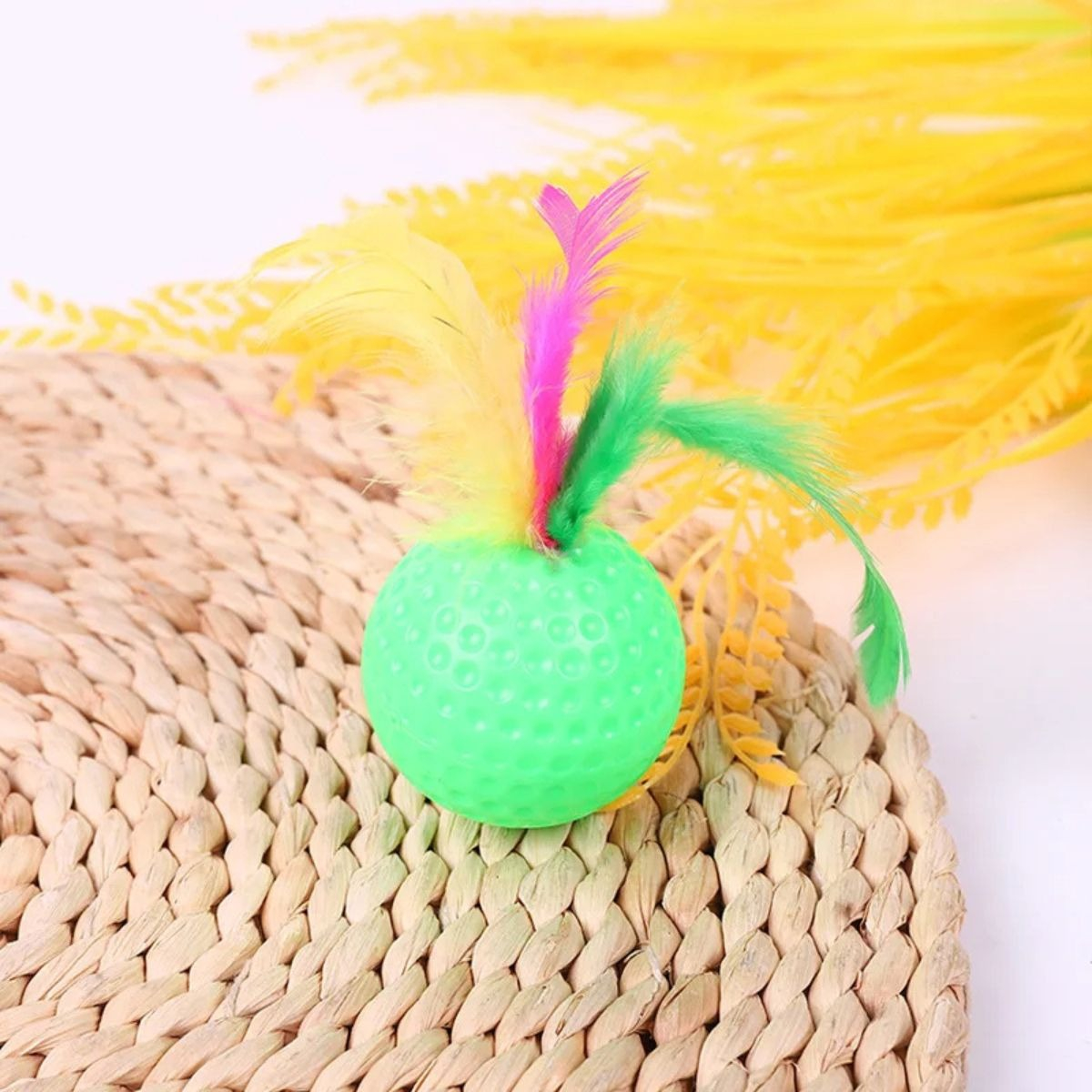 SET 6 JUGUETE PELOTAS SUAVES PARA MASCOTAS DIVERTIDAS LAU - 4