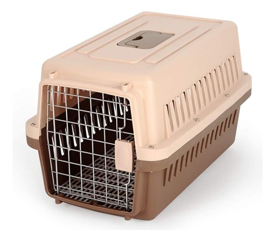 KENNEL TRANSPORTADOR 39X36X60CM VIAJE PASEO MASCOTA LAU - 1