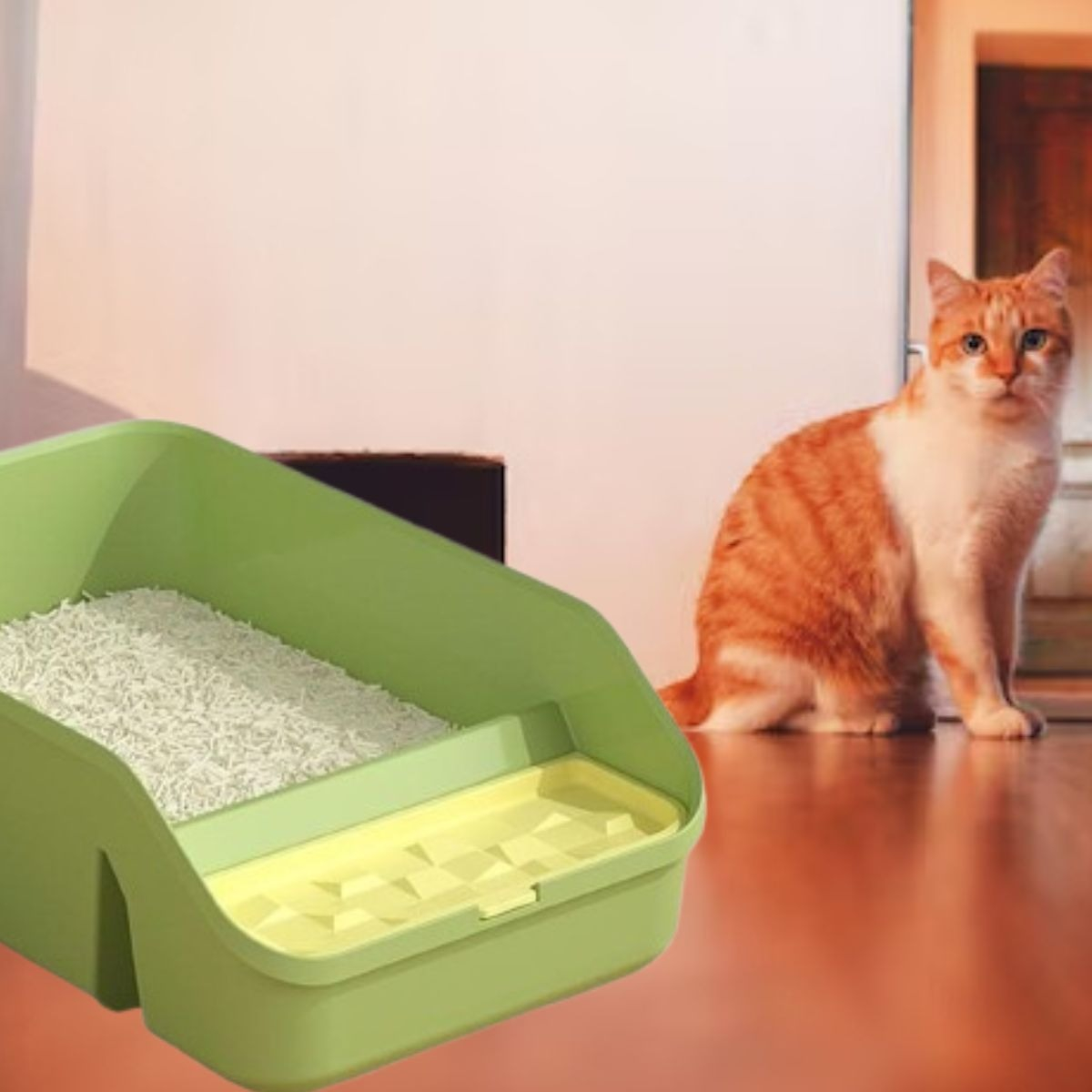 CAJA DE ARENA GRANDE PARA GATOS MASCOTAS HOGAR LAU - 2