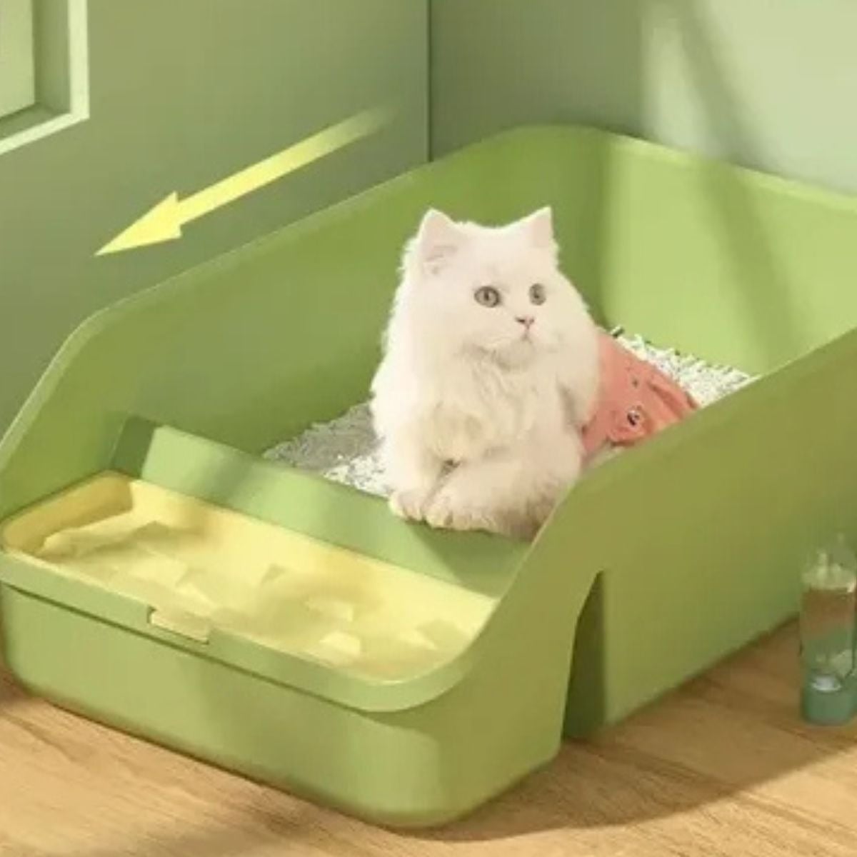 CAJA DE ARENA GRANDE PARA GATOS MASCOTAS HOGAR LAU - 3